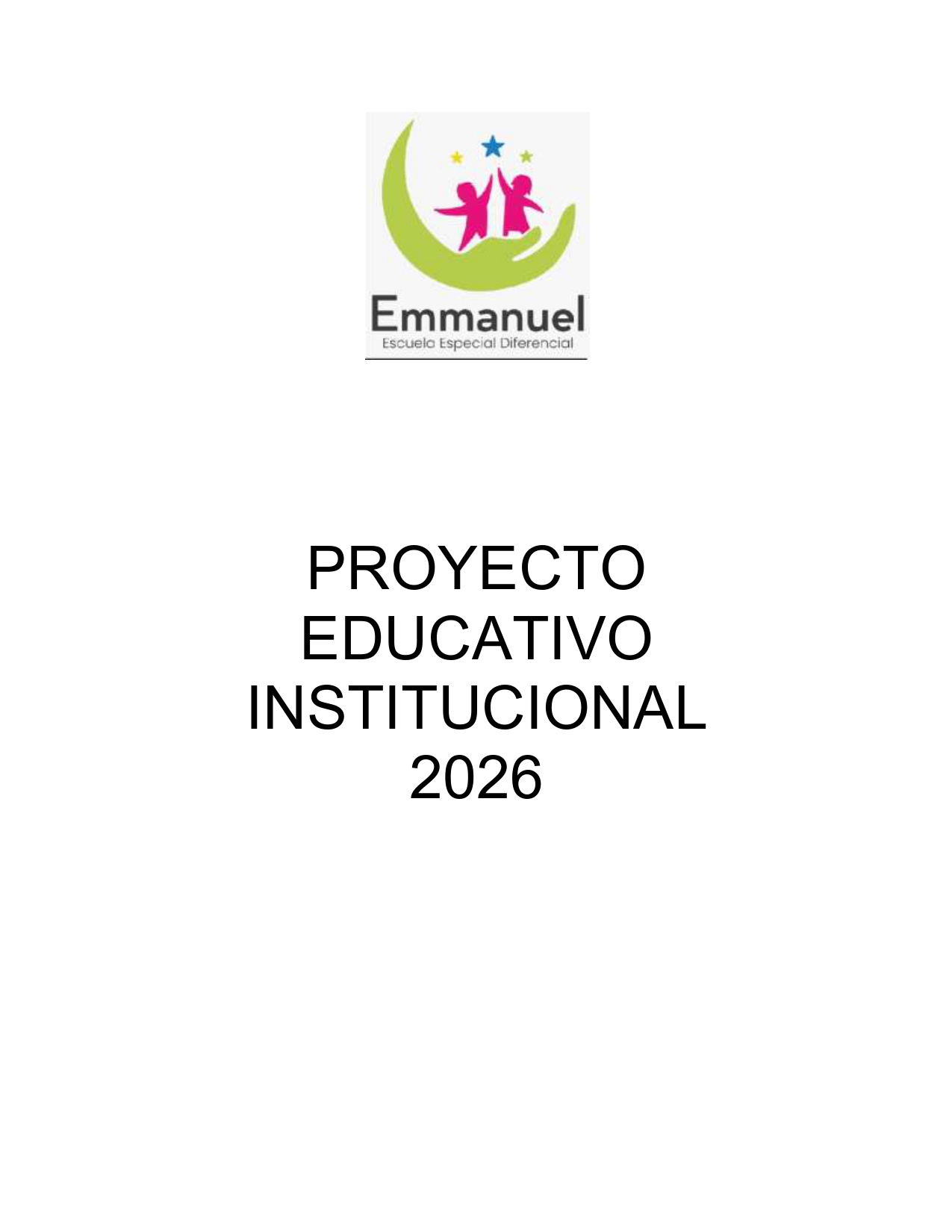 Proyecto Educativo Institucional 2026